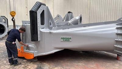 trailing suction hopper dredger large size drag head