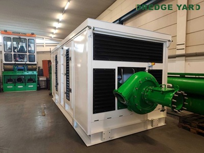 delivery of booster station with diesel drive