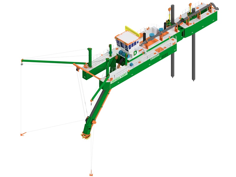 Cutter Suction Dredger 600