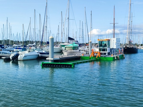 dredging in marinas to make the marina accessable for boats