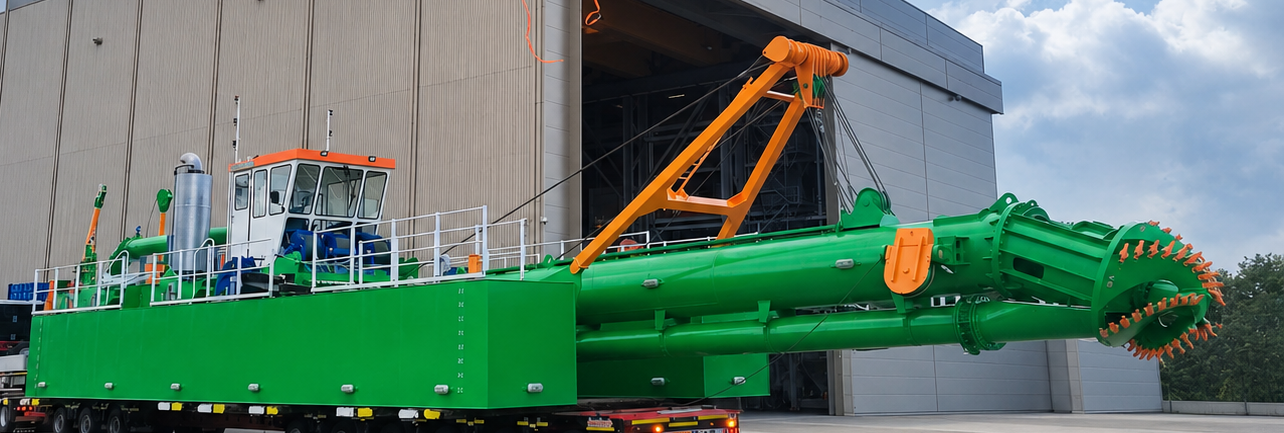 Dredge Yard Cutter Suction Dredger